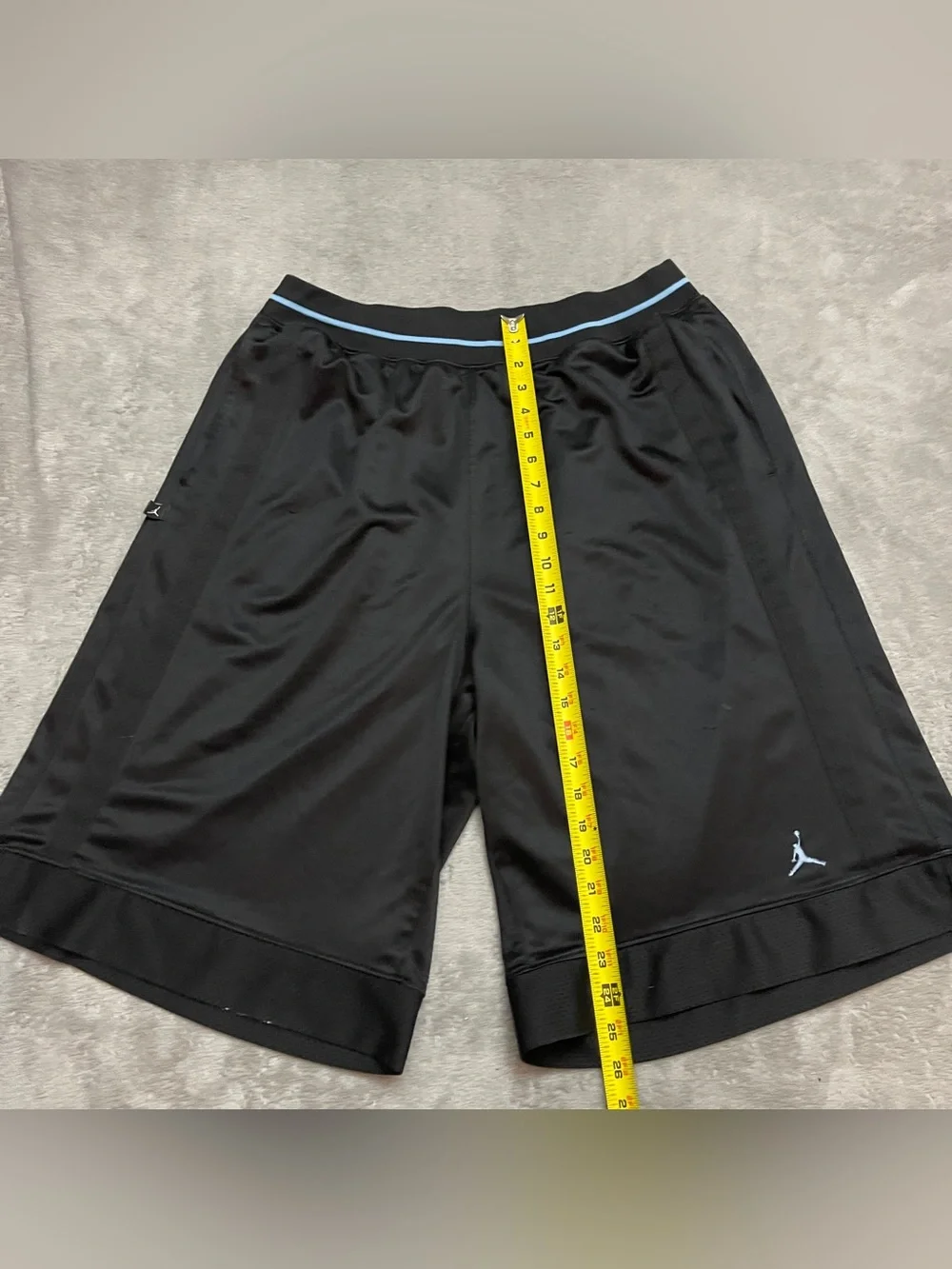 Vintage Jordan 20 Years Anniversary Black Baggy Basketball Shorts - Men’s XL